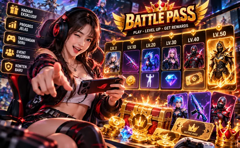Apa Fungsi Battle Pass dan Mengapa Sistem Ini Banyak Digunakan Game Modern?